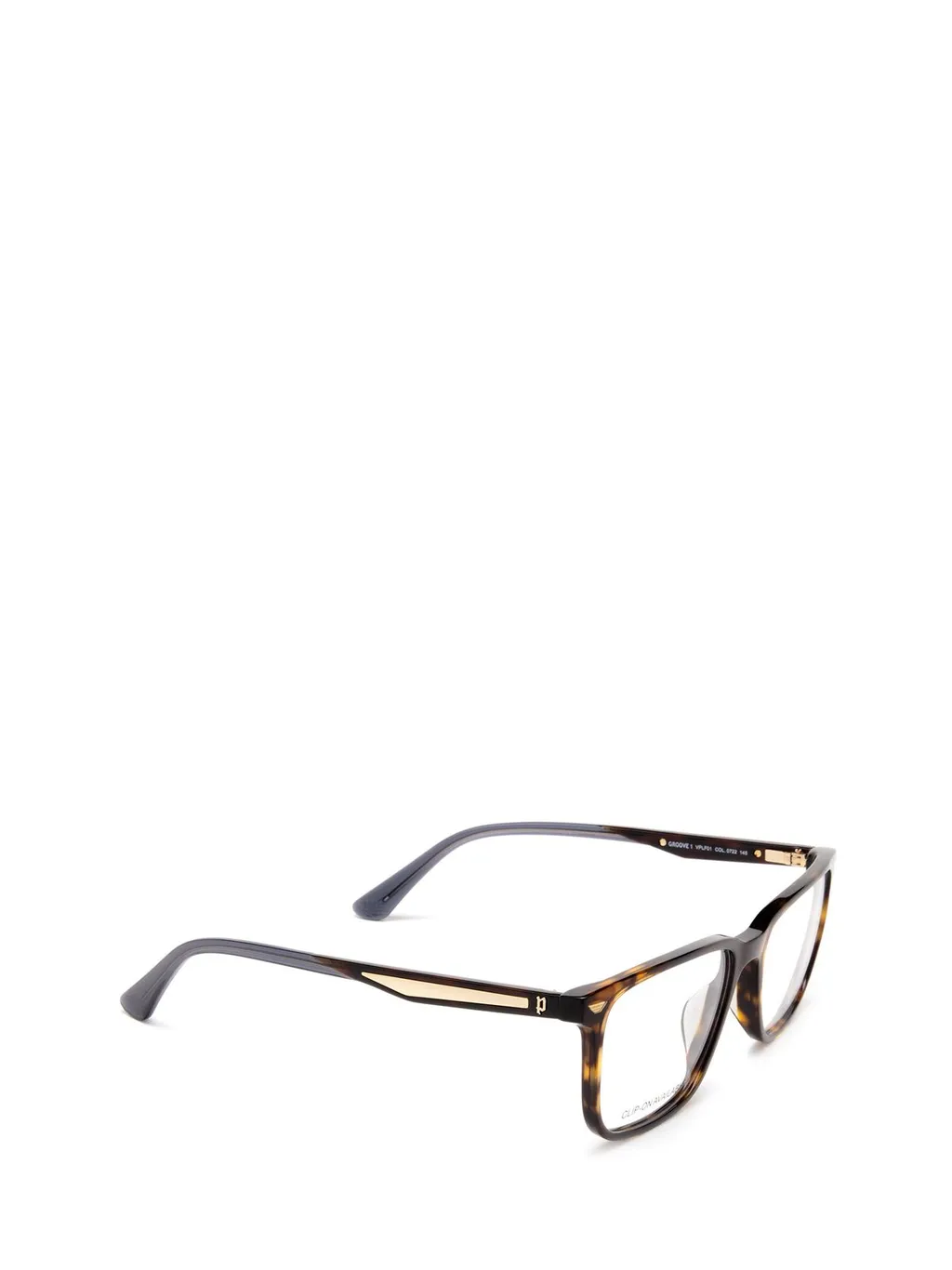 Police Square Frame Glasses