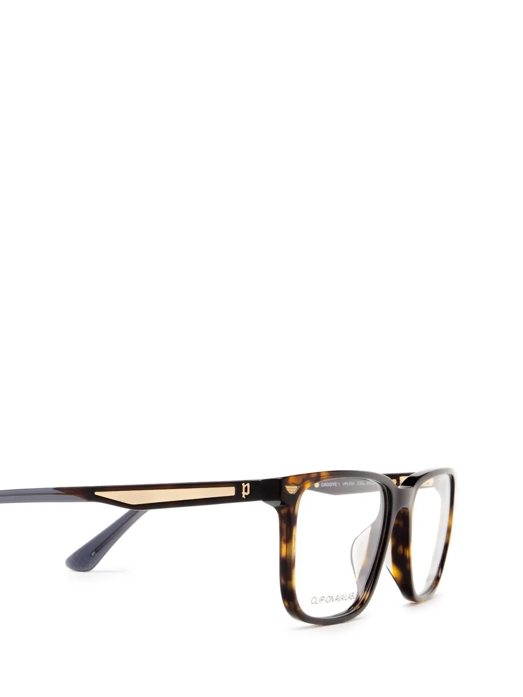 Police Square Frame Glasses