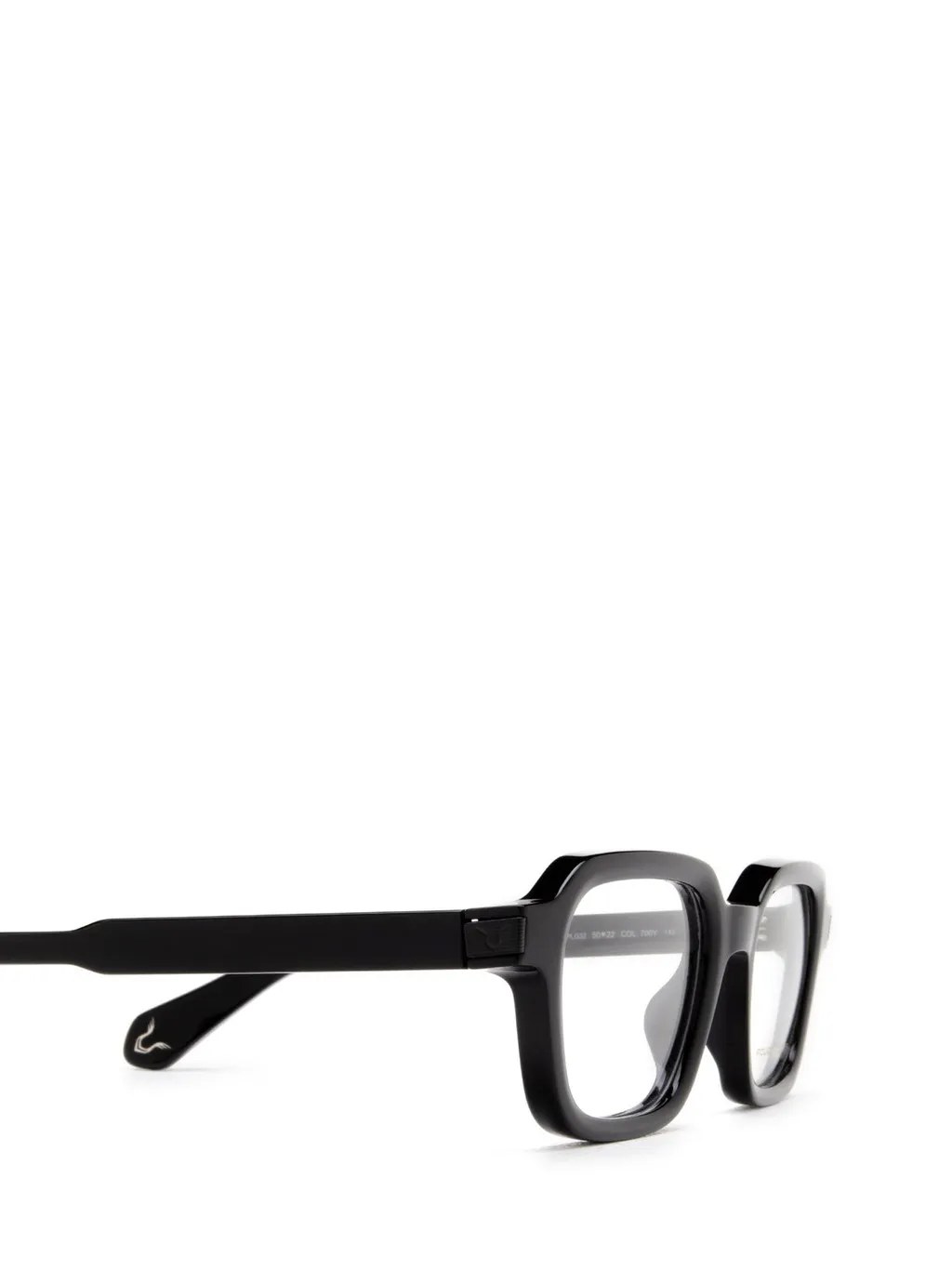 Police Square Frame Glasses