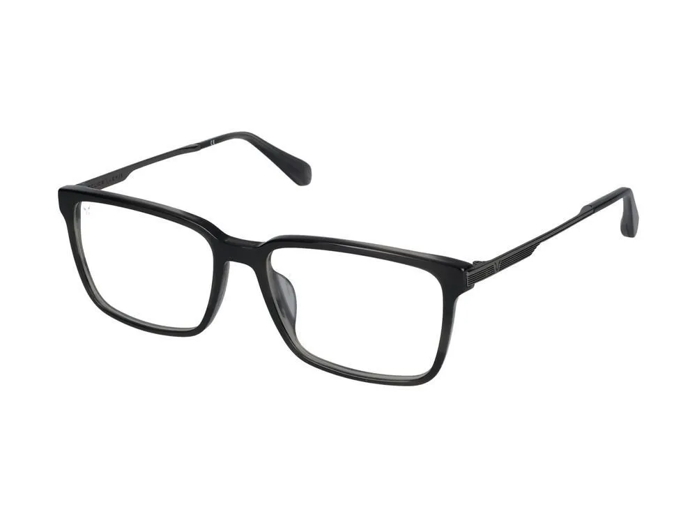 Police Rectangle Frame Glasses