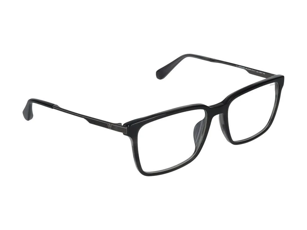 Police Rectangle Frame Glasses