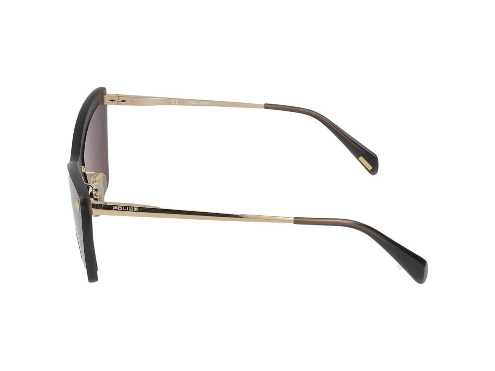 Police Cat-Eye Frame Sunglasses