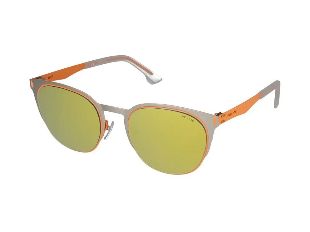 Police Semi Rimless Frame Sunglasses