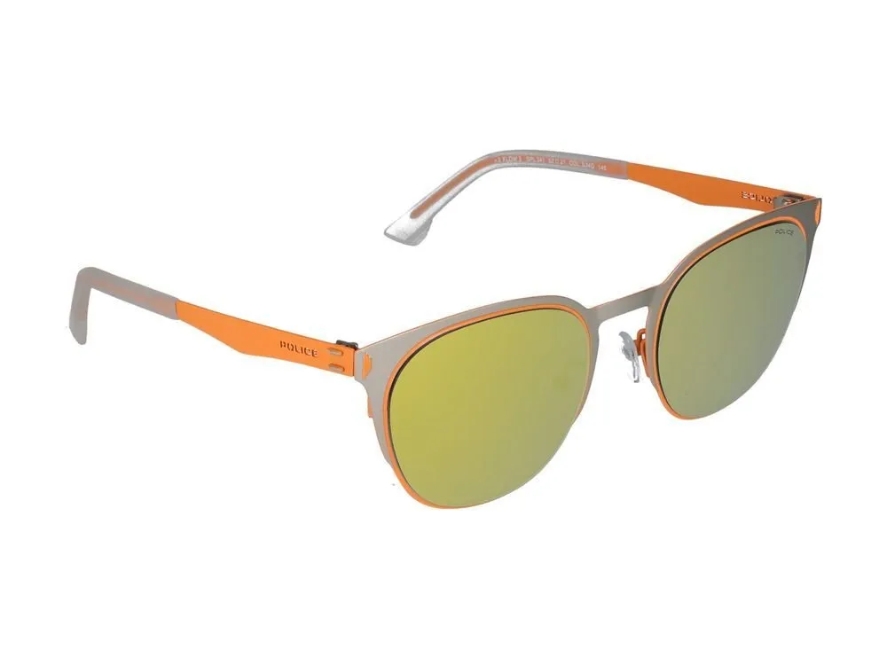 Police Semi Rimless Frame Sunglasses