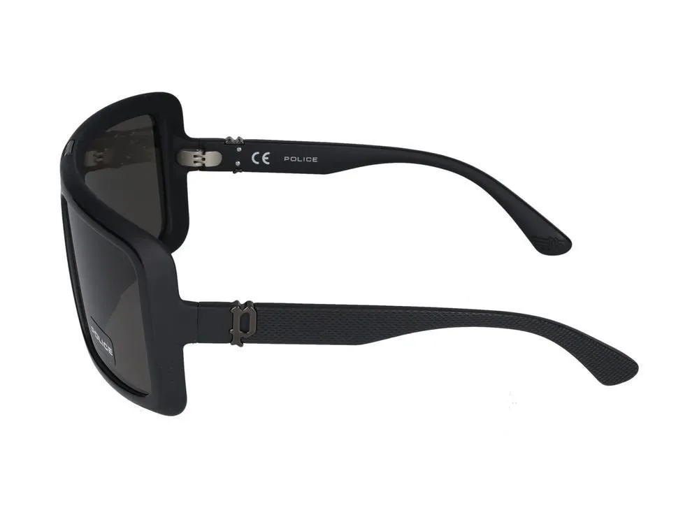 Police Rectangular Frame Sunglasses