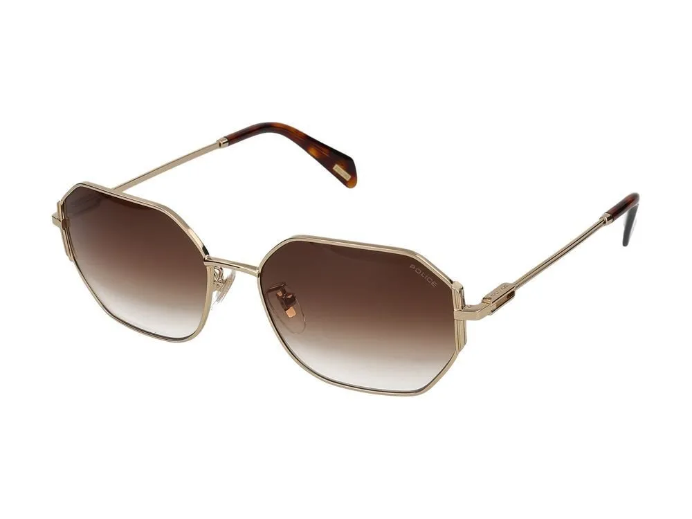 Police Sunset 4 Geometric Frame Sunglasses