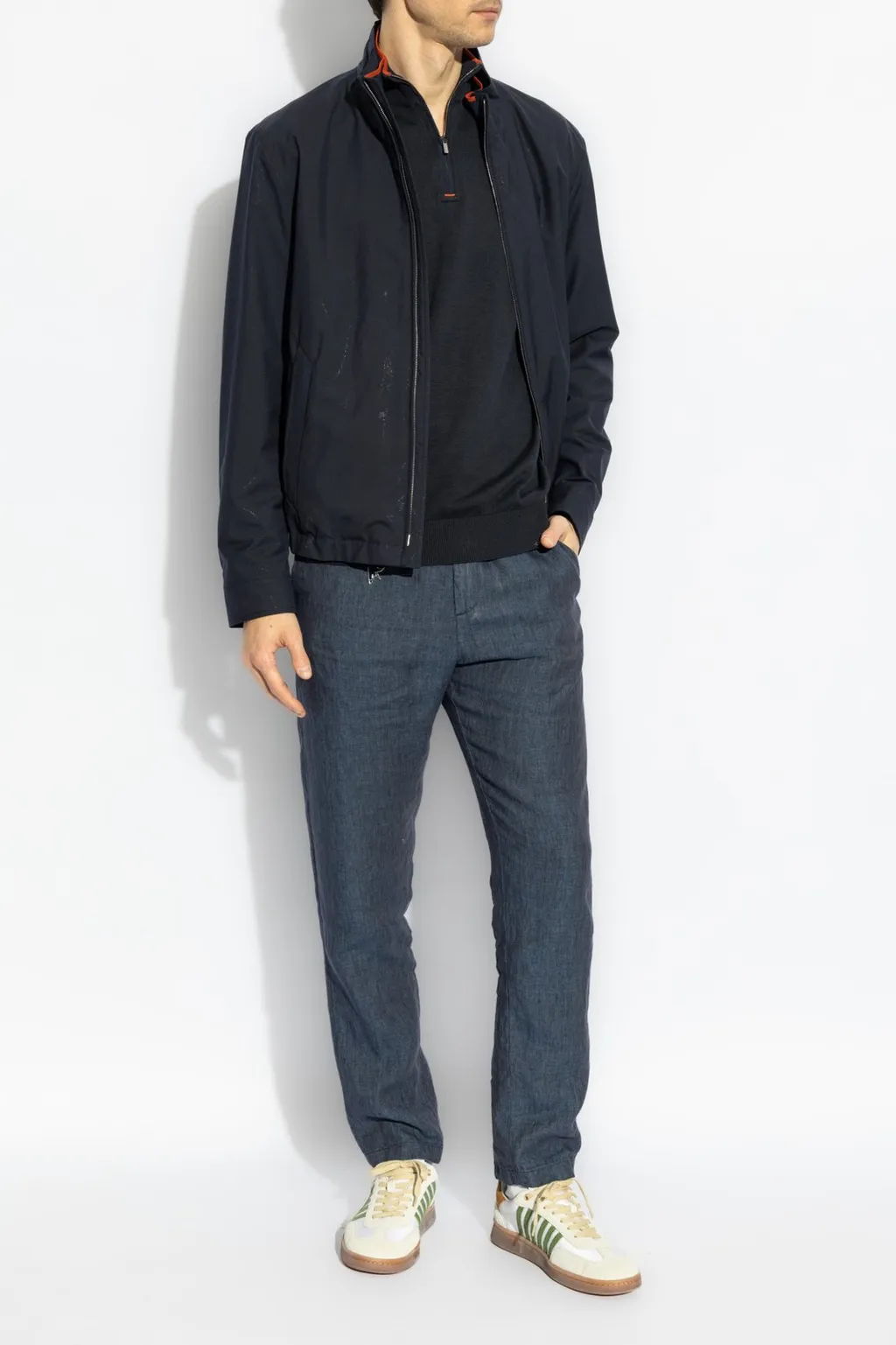 Paul & Shark Half-Zip Knit Sweater