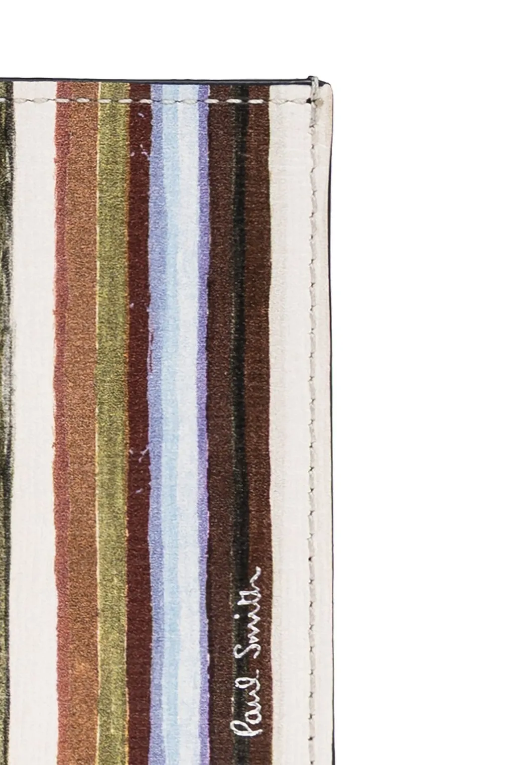 Paul Smith Painted Signature Stripe Compact Billfold Wallet