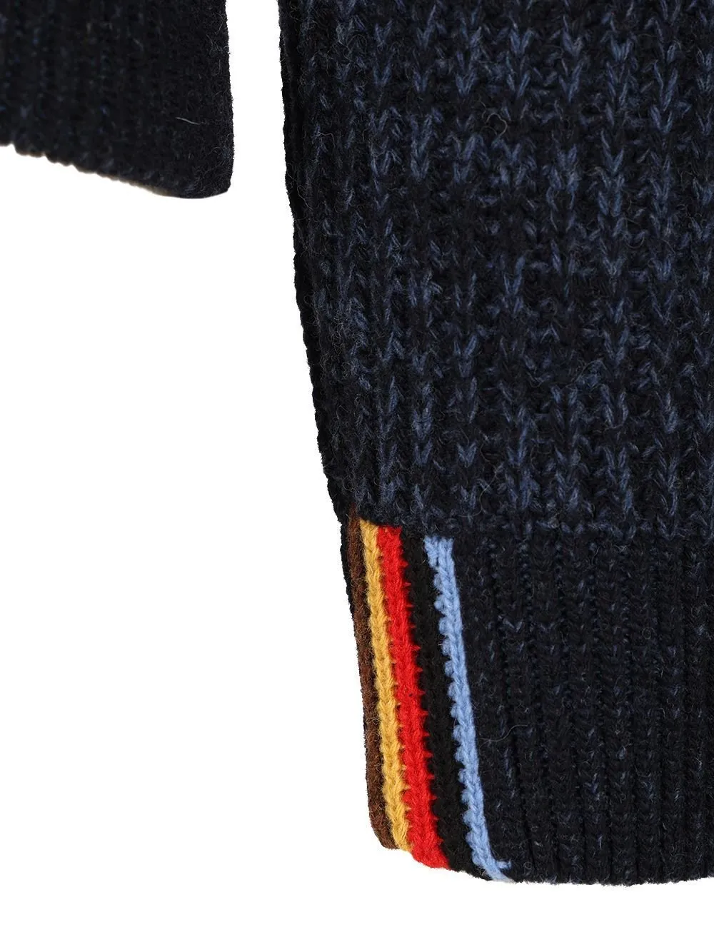 Paul Smith X Barbour Striped Zip-Up Jumper
