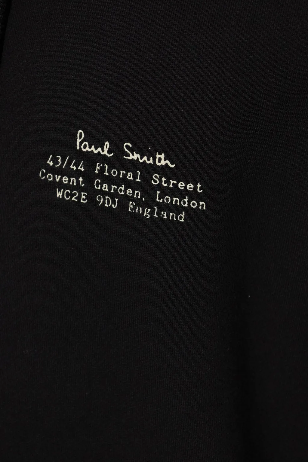 Paul Smith Logo Printed Drawstring Hoodie