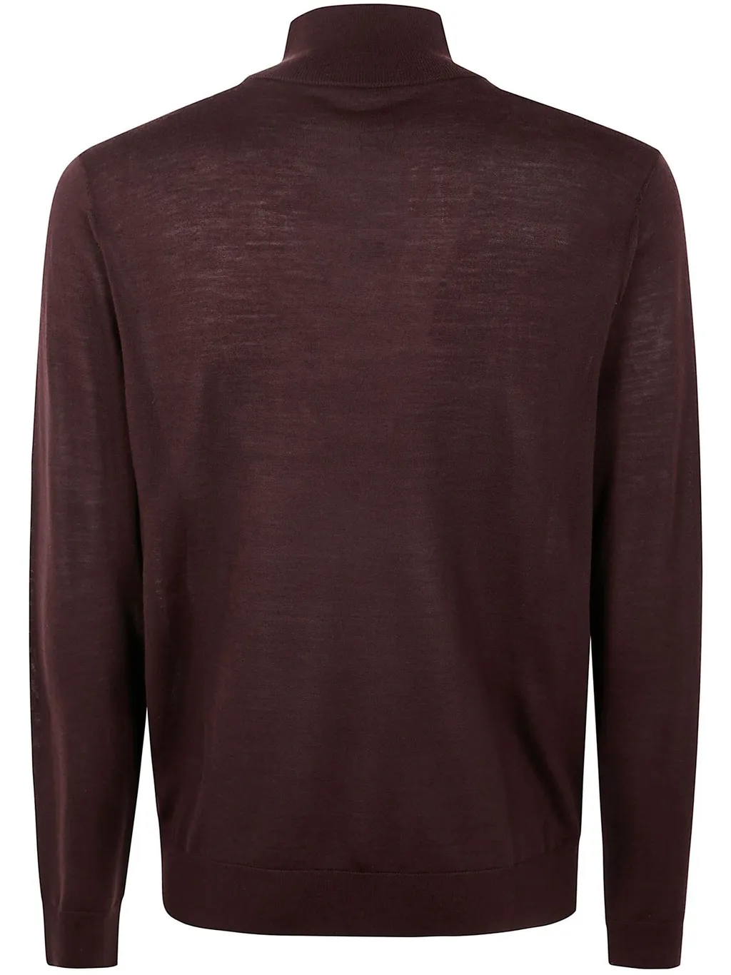 Paul Smith Logo Detailed Half-Zip Cardigan