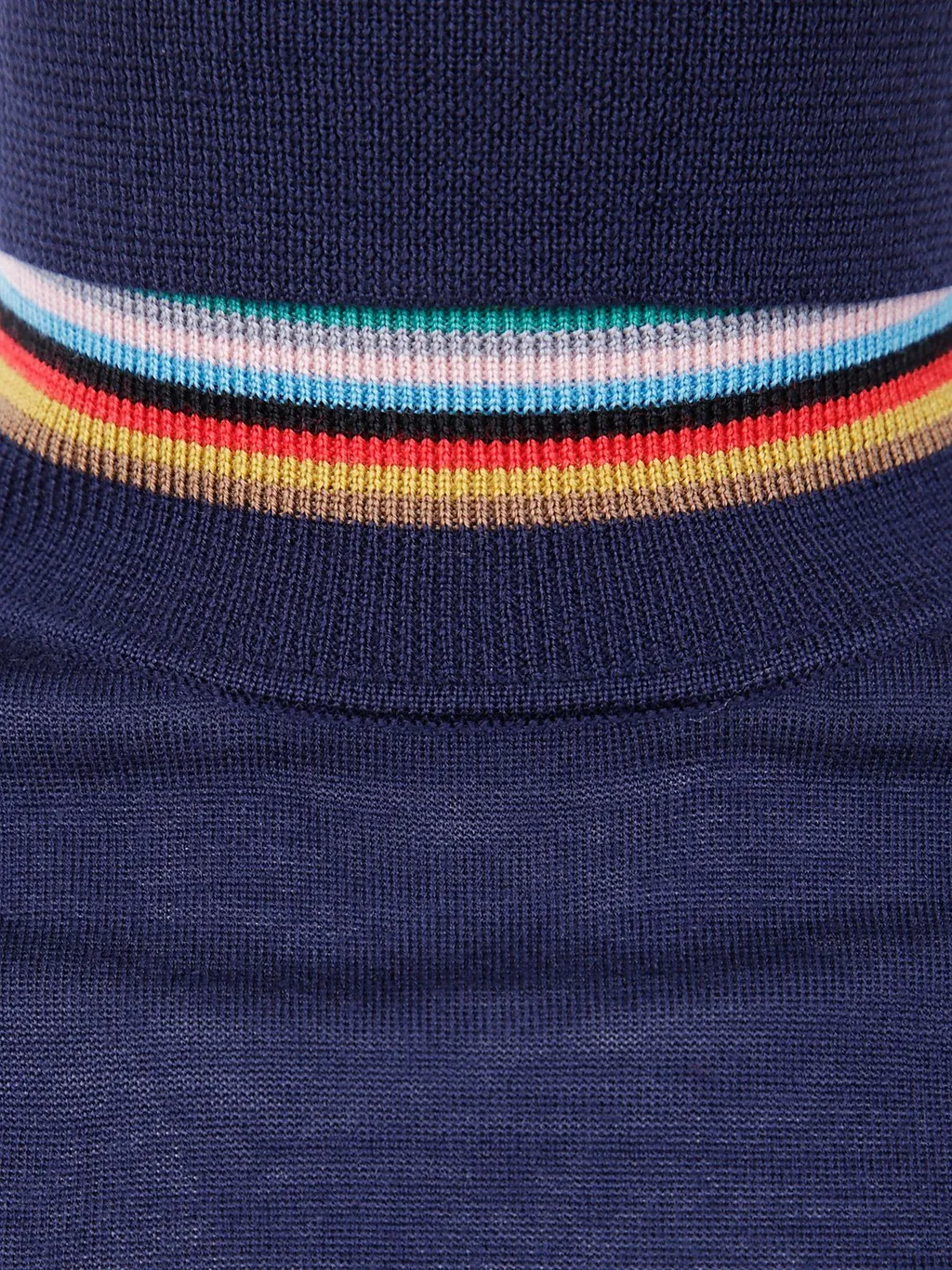 Paul Smith Roll Neck Striped Jumper