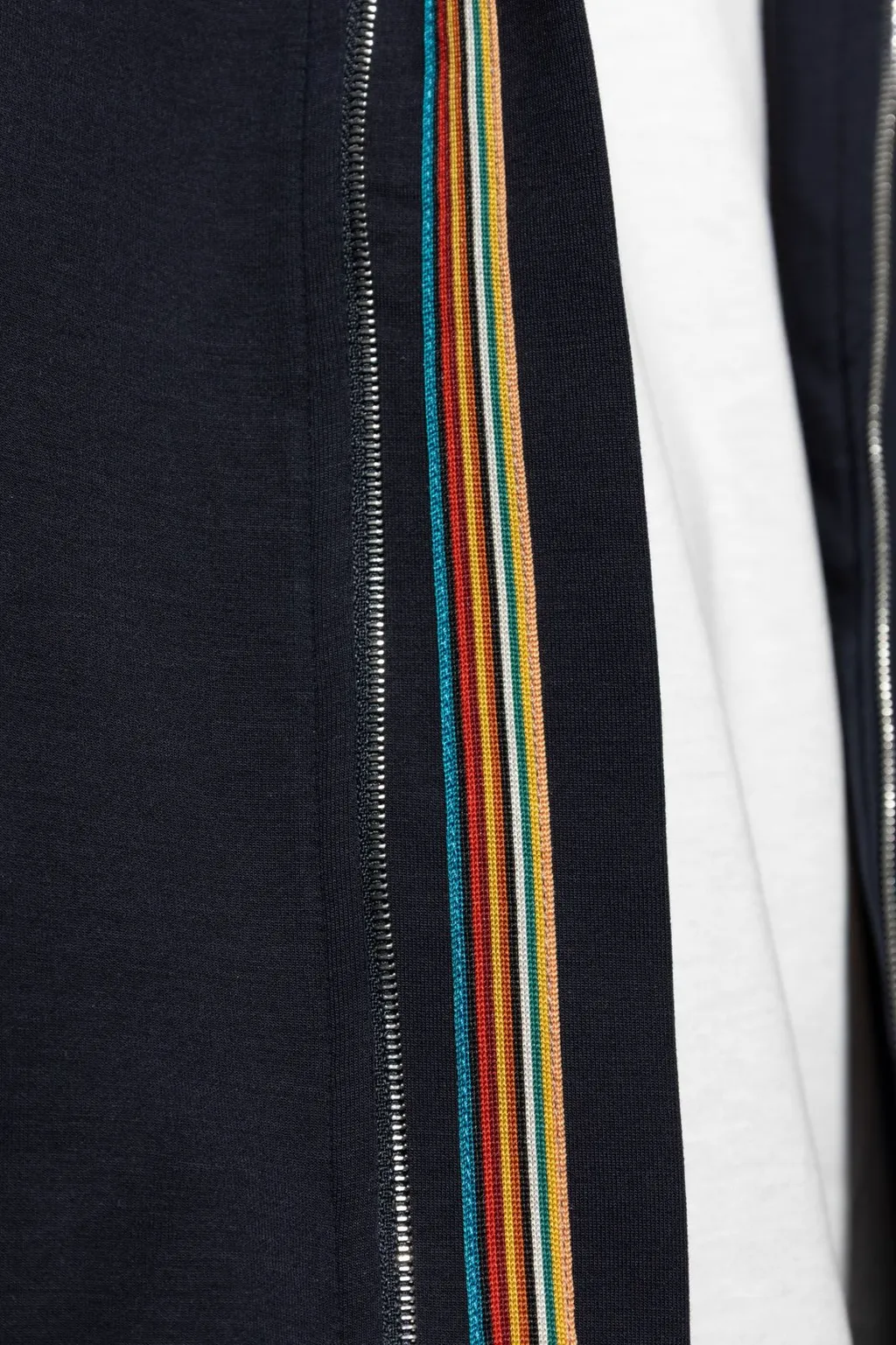 Paul Smith Drawstring Zip-Up Hoodie