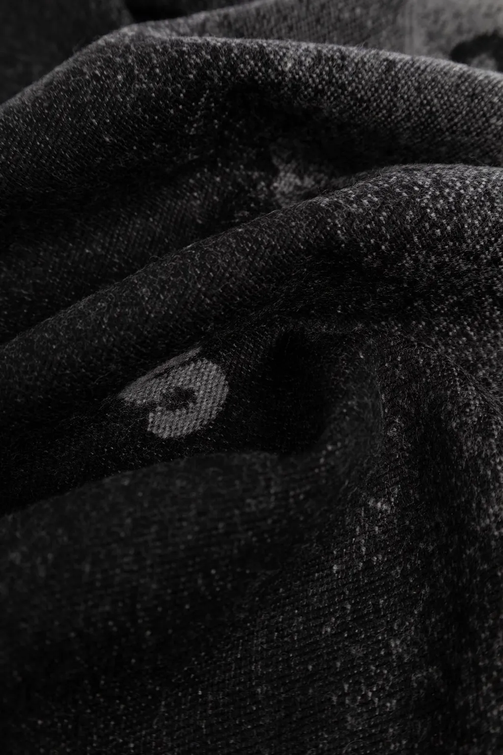 Paul Smith Logo Jacquard Fringed Scarf