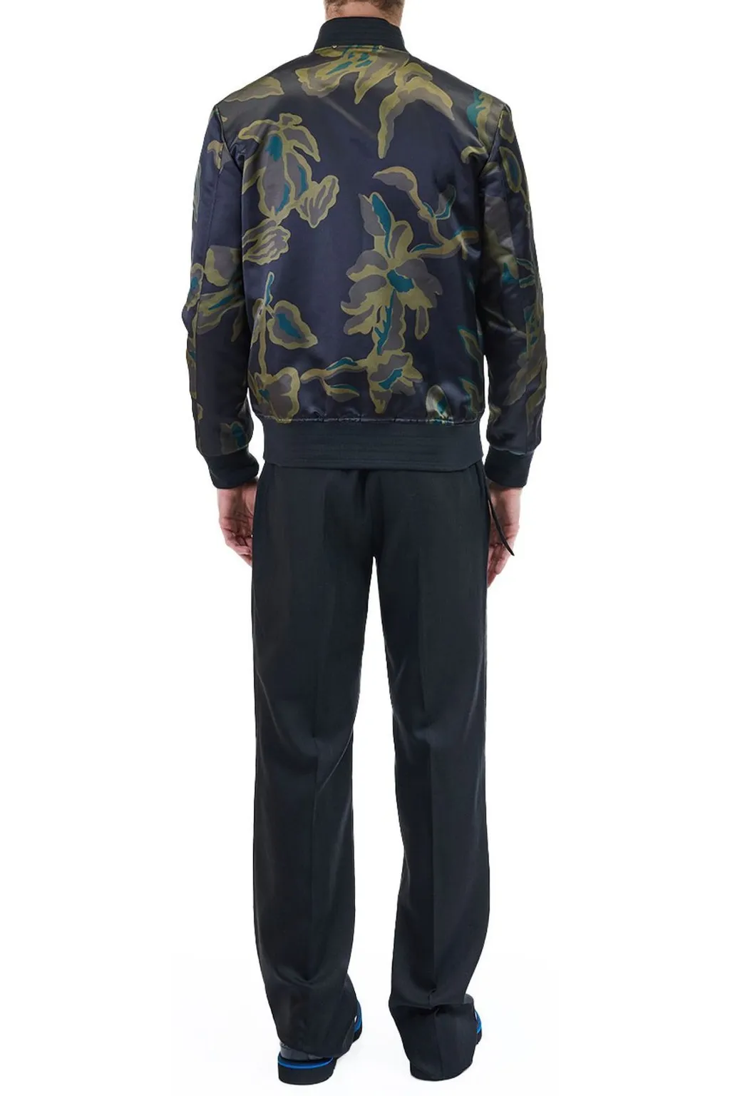 Paul Smith Bohemia Satin Bomber Jacket