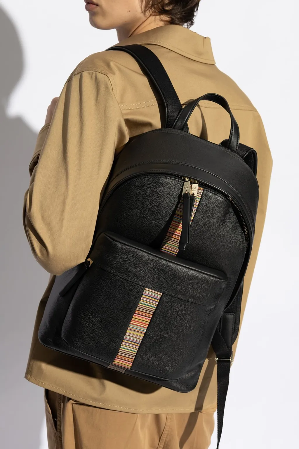 Paul Smith Leather Backpack