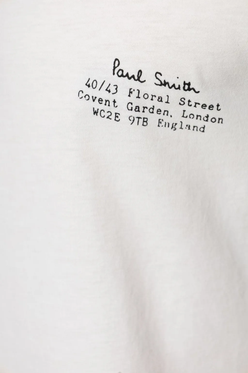 Paul Smith Logo Printed Crewneck T-Shirt