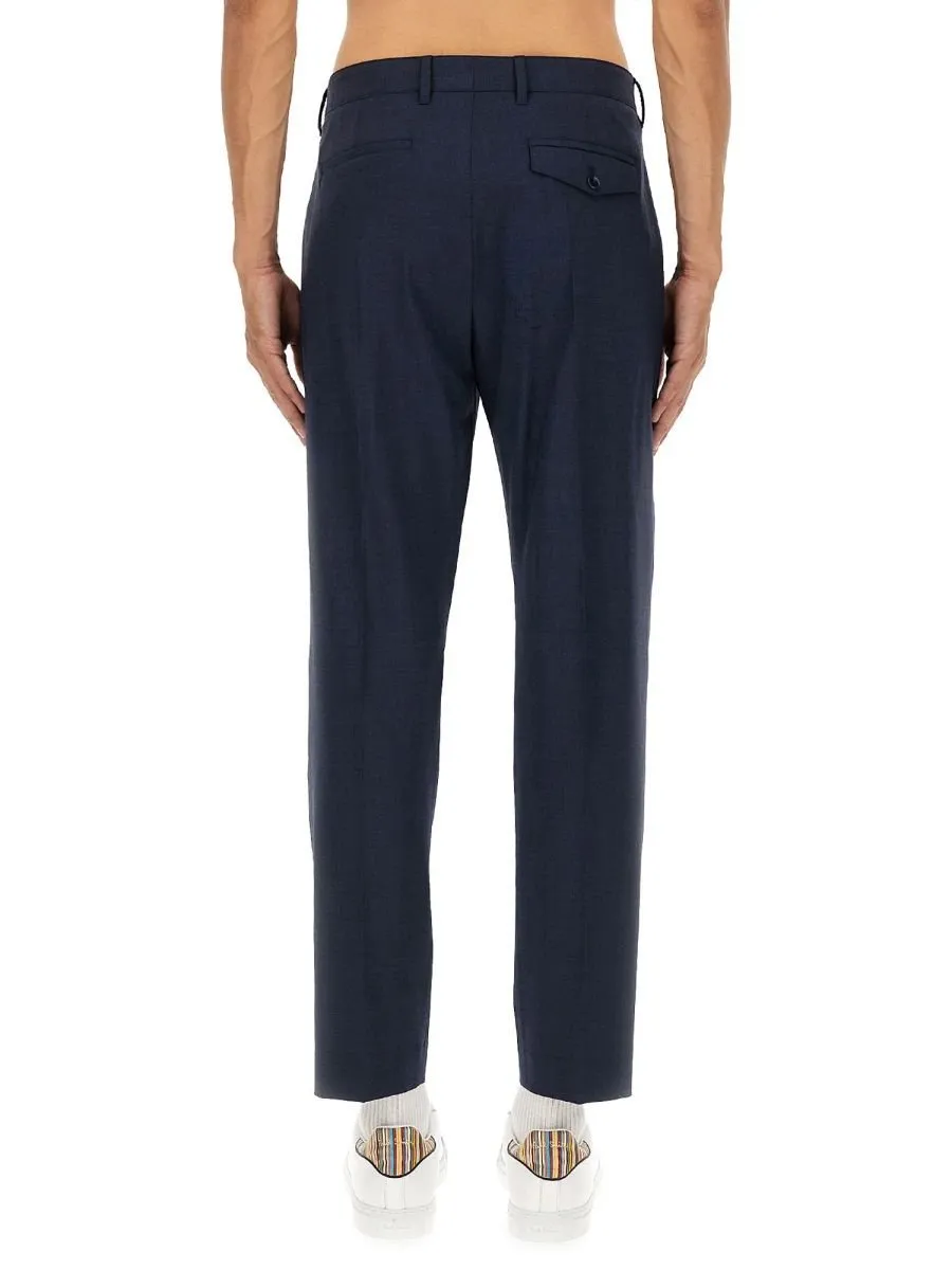 Paul Smith Pleated-Front Tailored Trousers