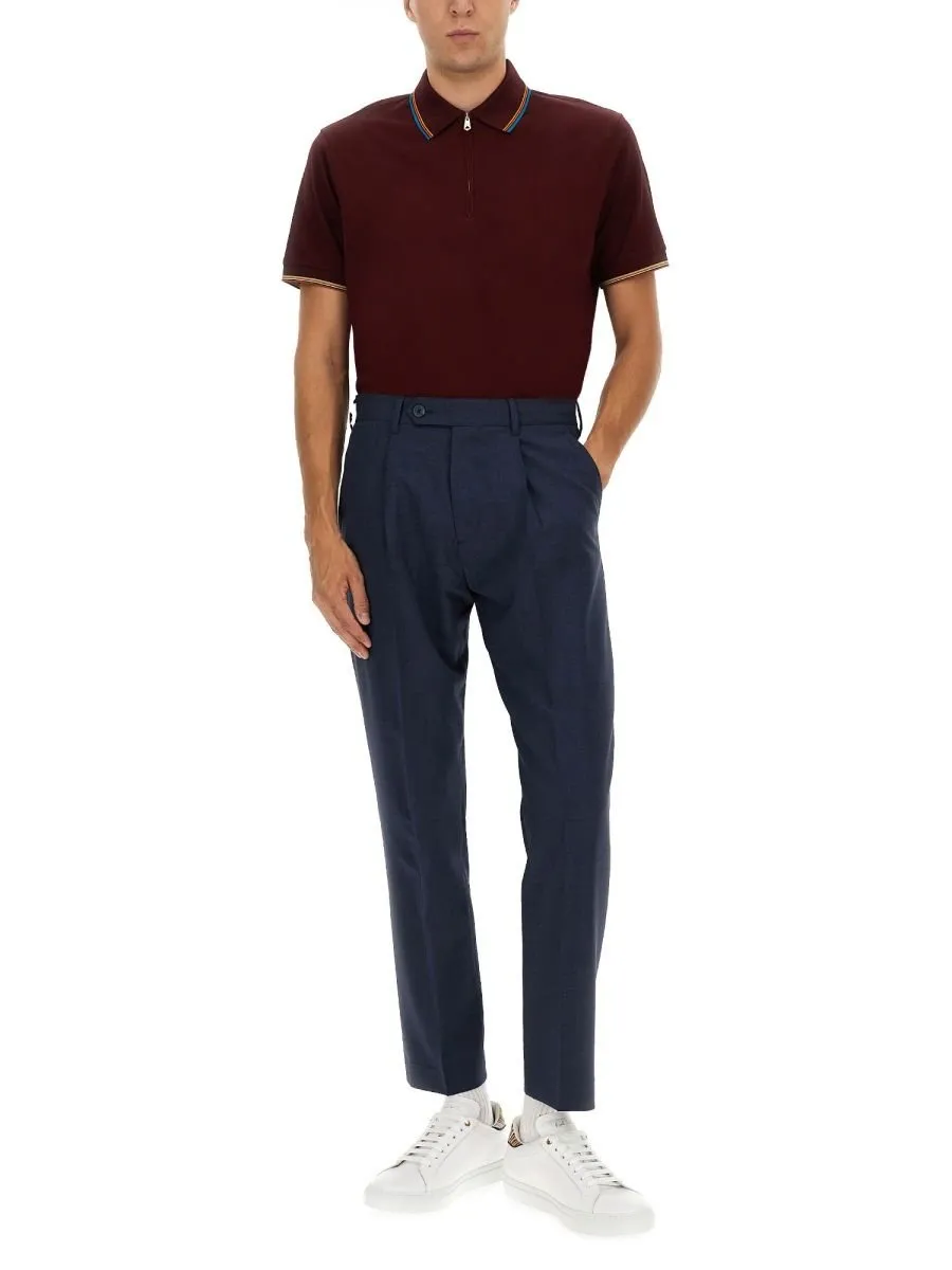 Paul Smith Pleated-Front Tailored Trousers