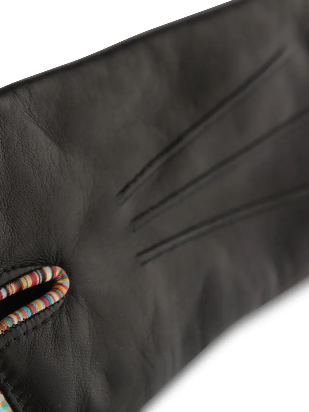 Paul Smith Piped Leather Gloves