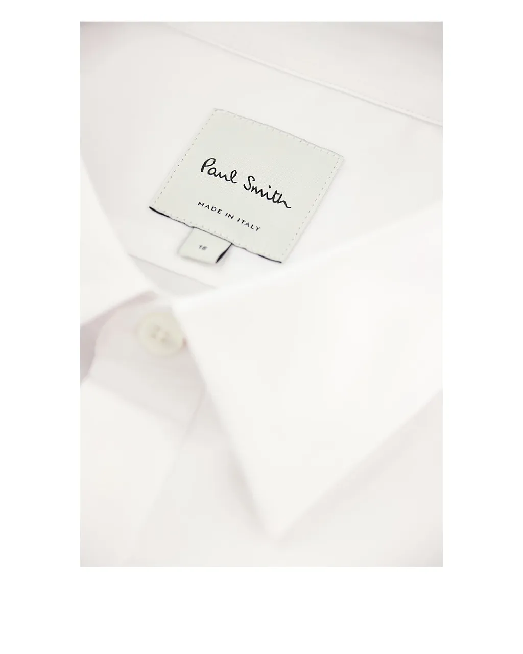 Paul Smith Curved Hem Button-Up Shirt