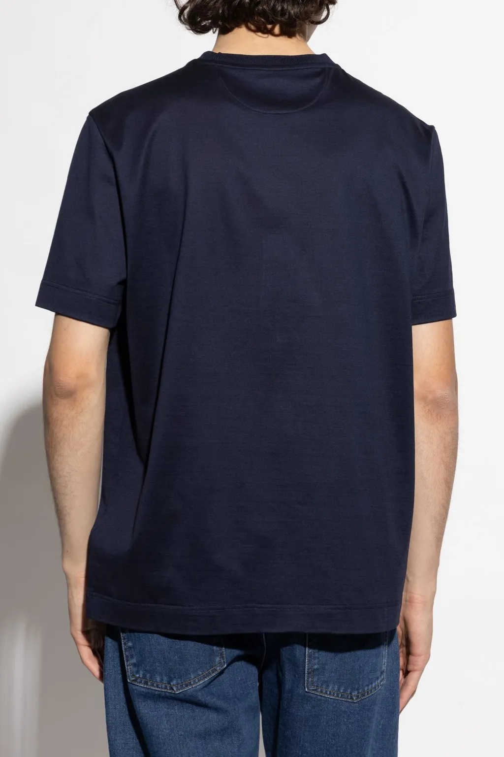 Paul Smith Signature Stripe Shoulder Trim T-Shirt