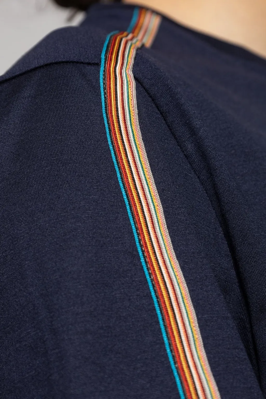 Paul Smith Signature Stripe Shoulder Trim T-Shirt