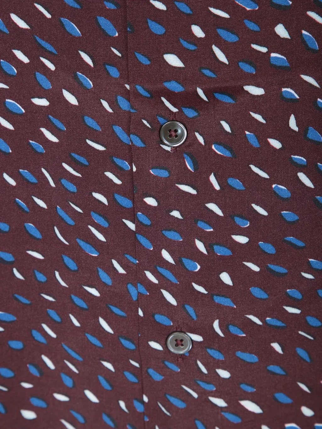 Paul Smith Long-Sleeved Curved Hem Shirt