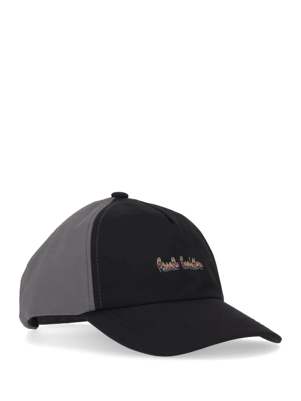 Paul Smith Logo Embroidered Panelled Baseball Cap