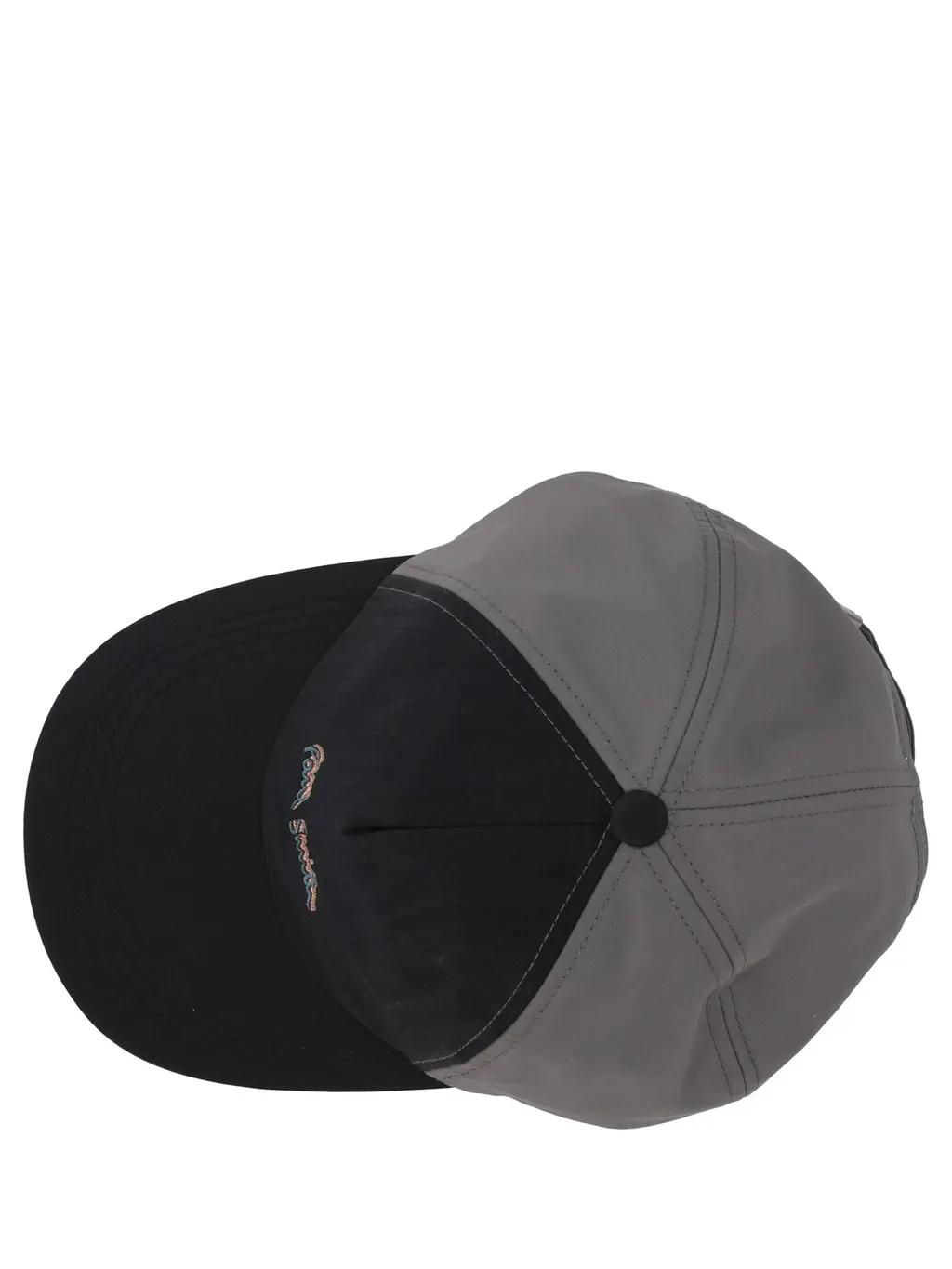 Paul Smith Logo Embroidered Panelled Baseball Cap