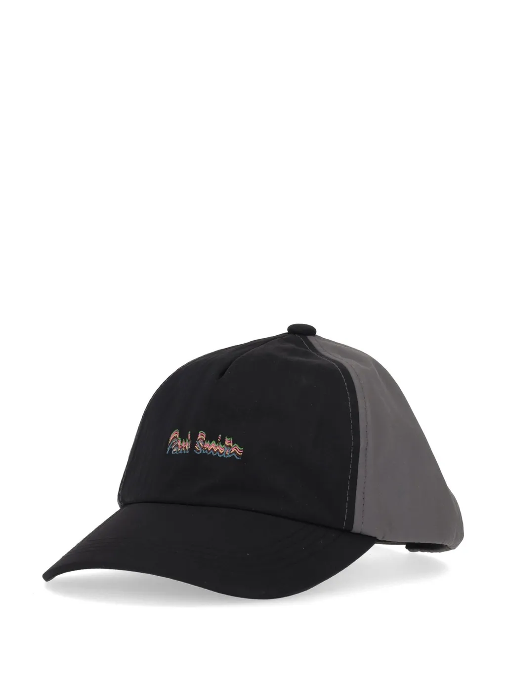 Paul Smith Logo Embroidered Panelled Baseball Cap