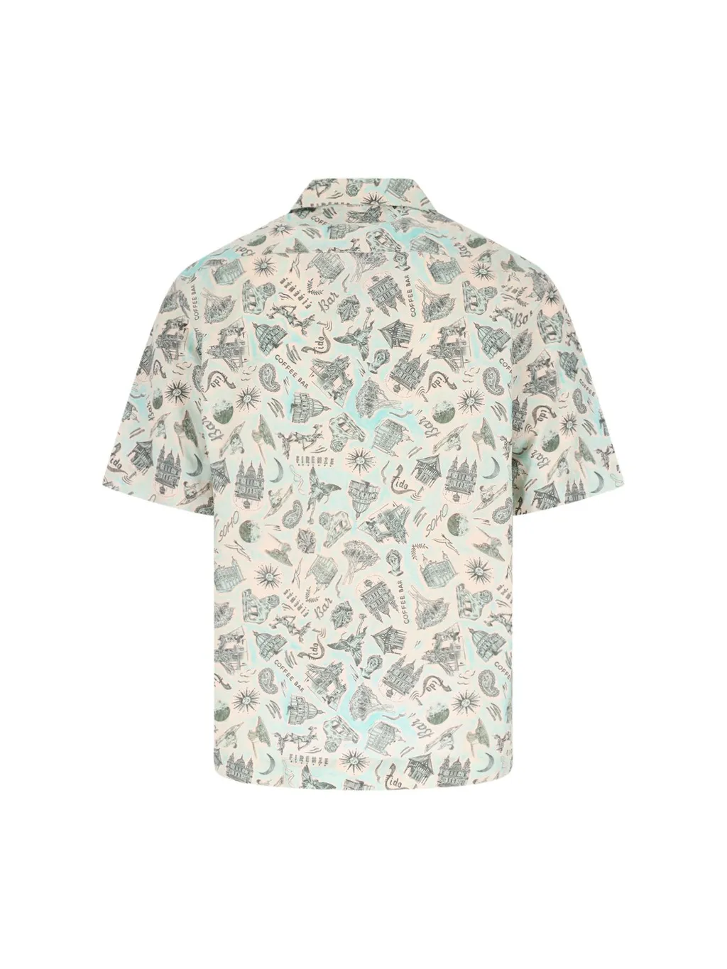 Paul Smith Souvenir Printed Short-Sleeved Shirt