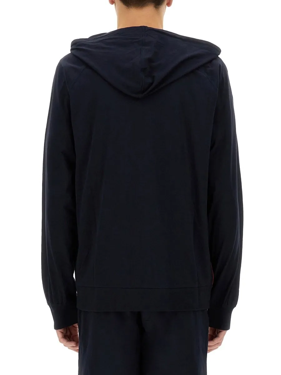 Paul Smith Jersey Zip Lounge Hoodie