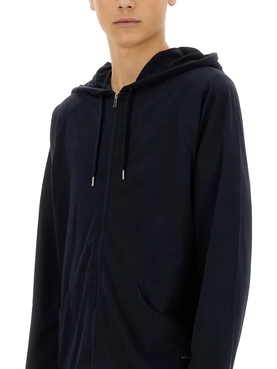 Paul Smith Jersey Zip Lounge Hoodie