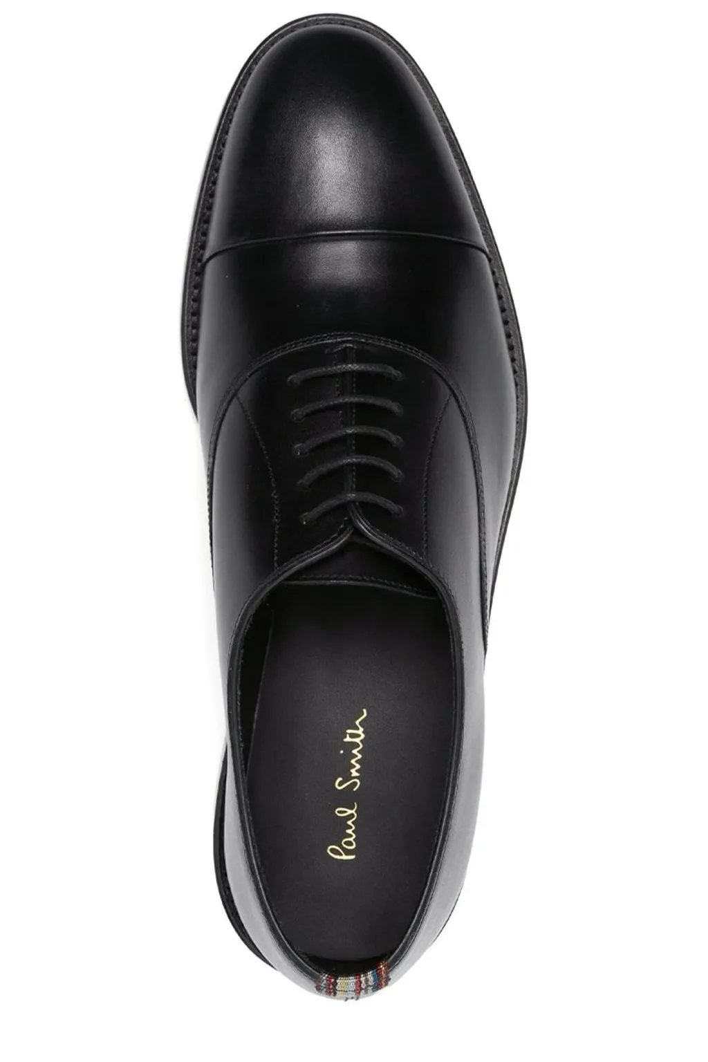 Paul Smith Cap-Toe Leather Lace-Up Shoes