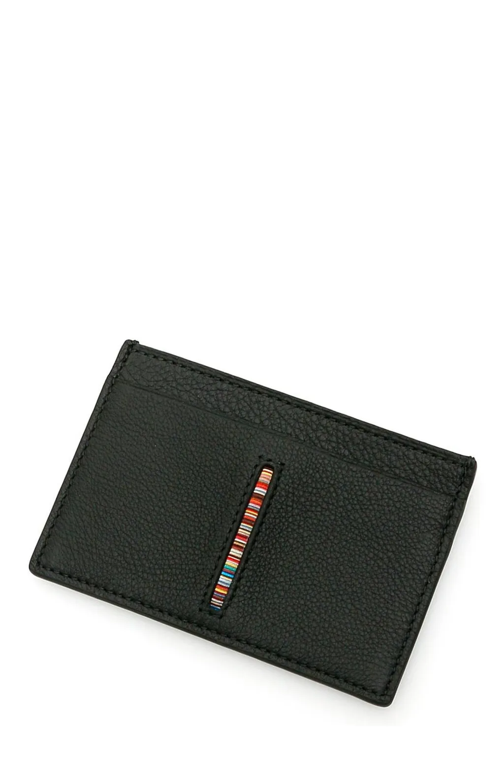Paul Smith Signature Stripe Leather Card Holder