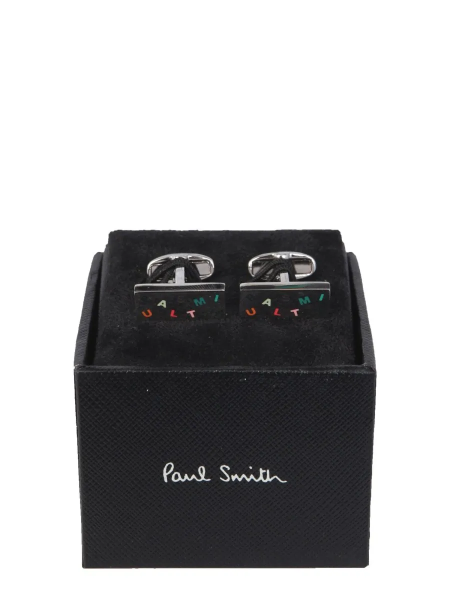 Paul Smith Logo Lettering Cufflinks