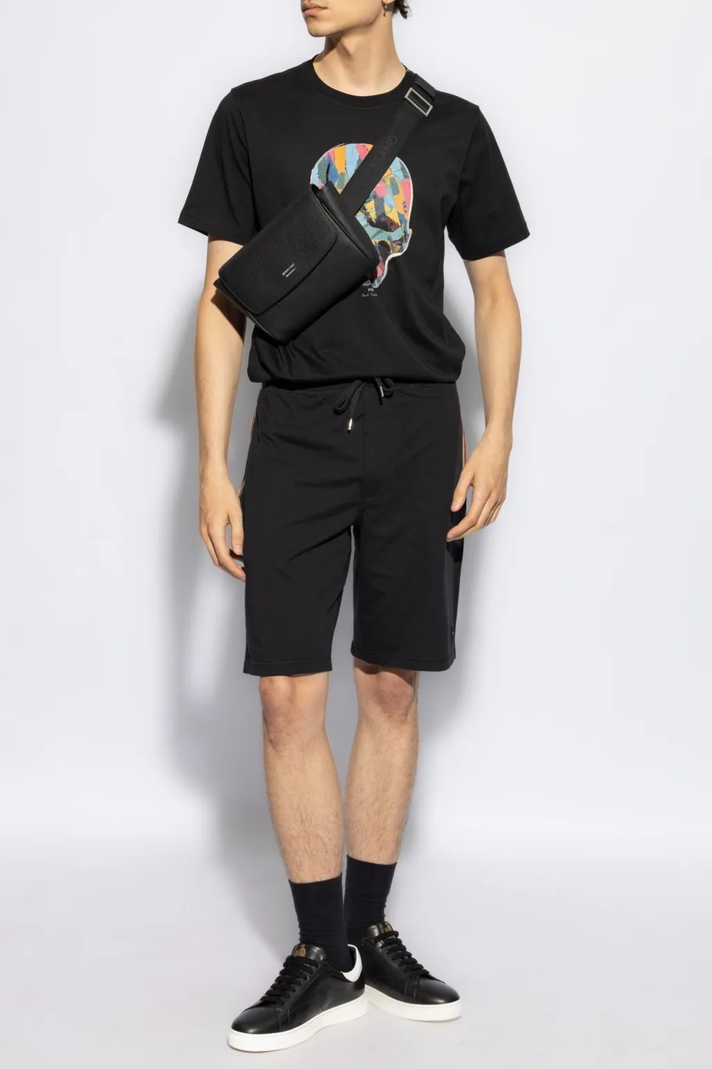 Paul Smith Logo Patched Shorts
