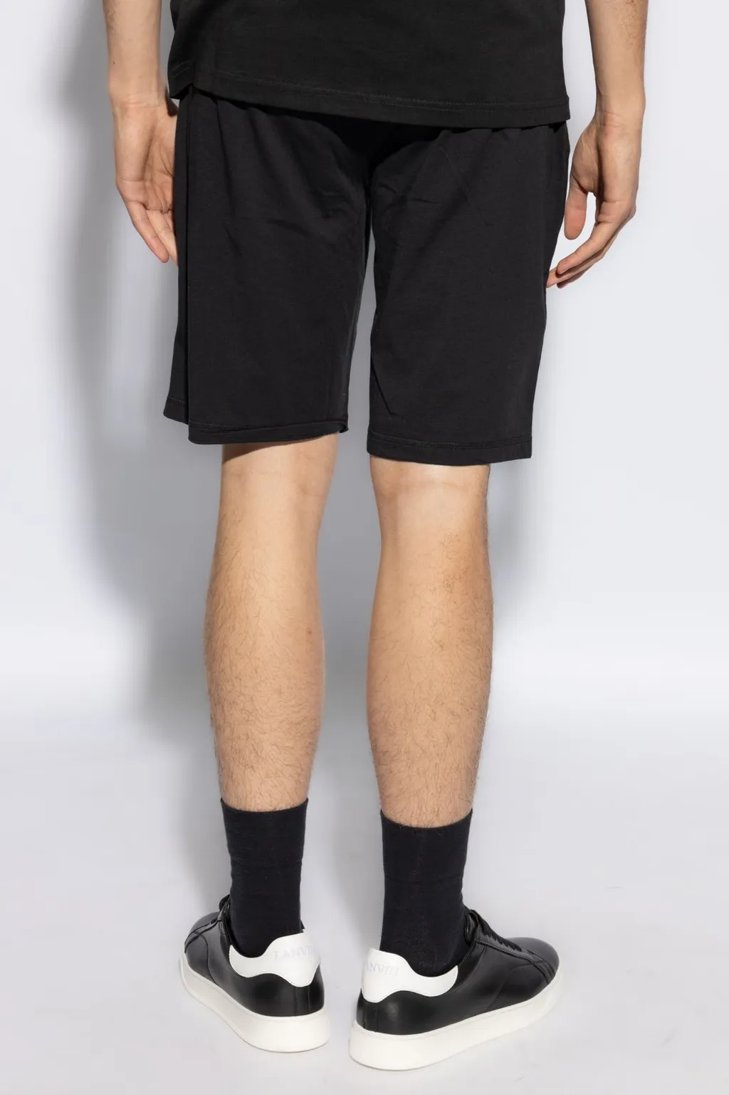Paul Smith Logo Patched Shorts