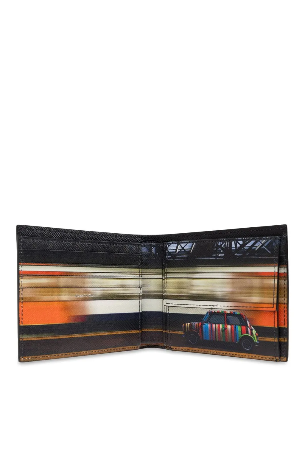 Paul Smith Leather Wallet With Printed Logo