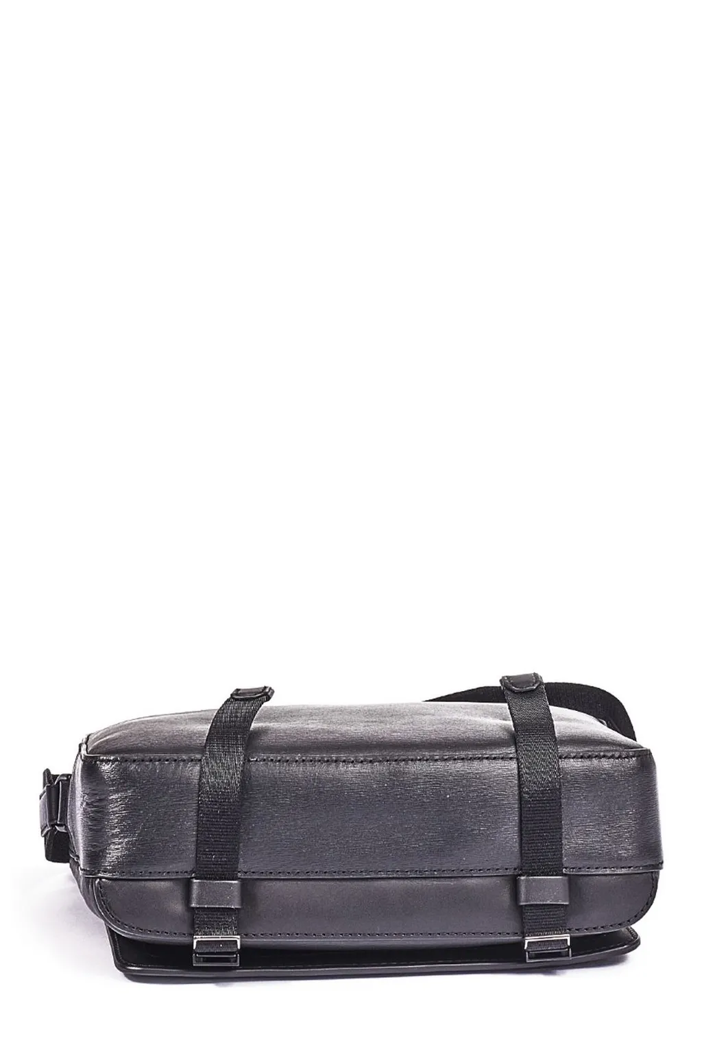 Paul Smith Logo Embossed Zipped Messenger Bag
