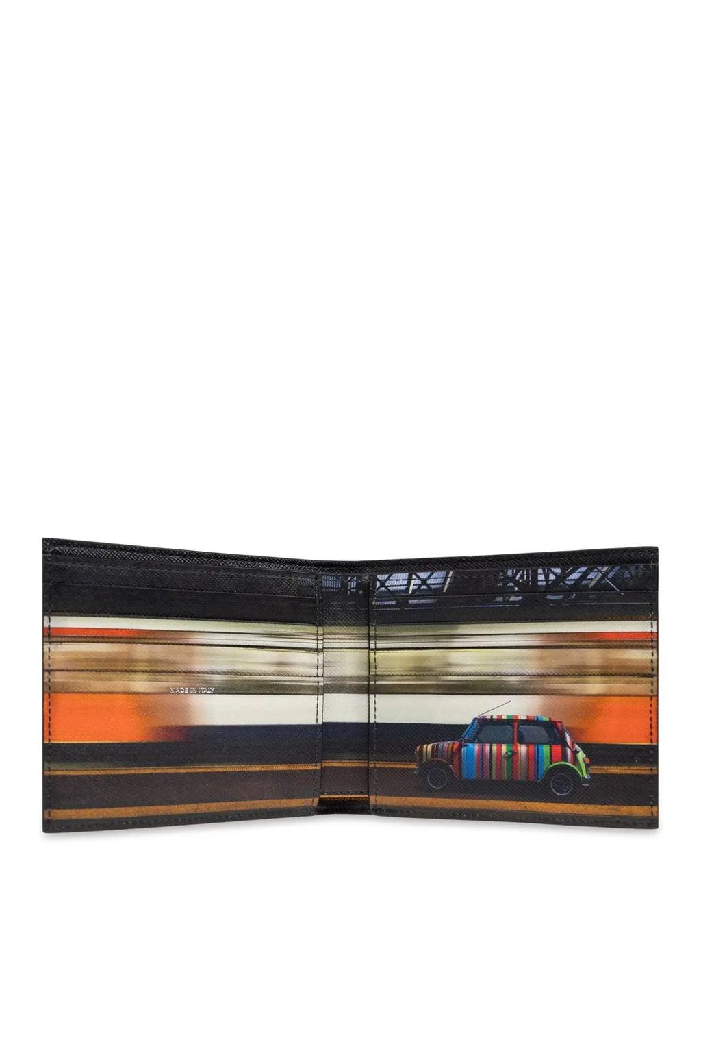 Paul Smith Leather Wallet With Printed Logo