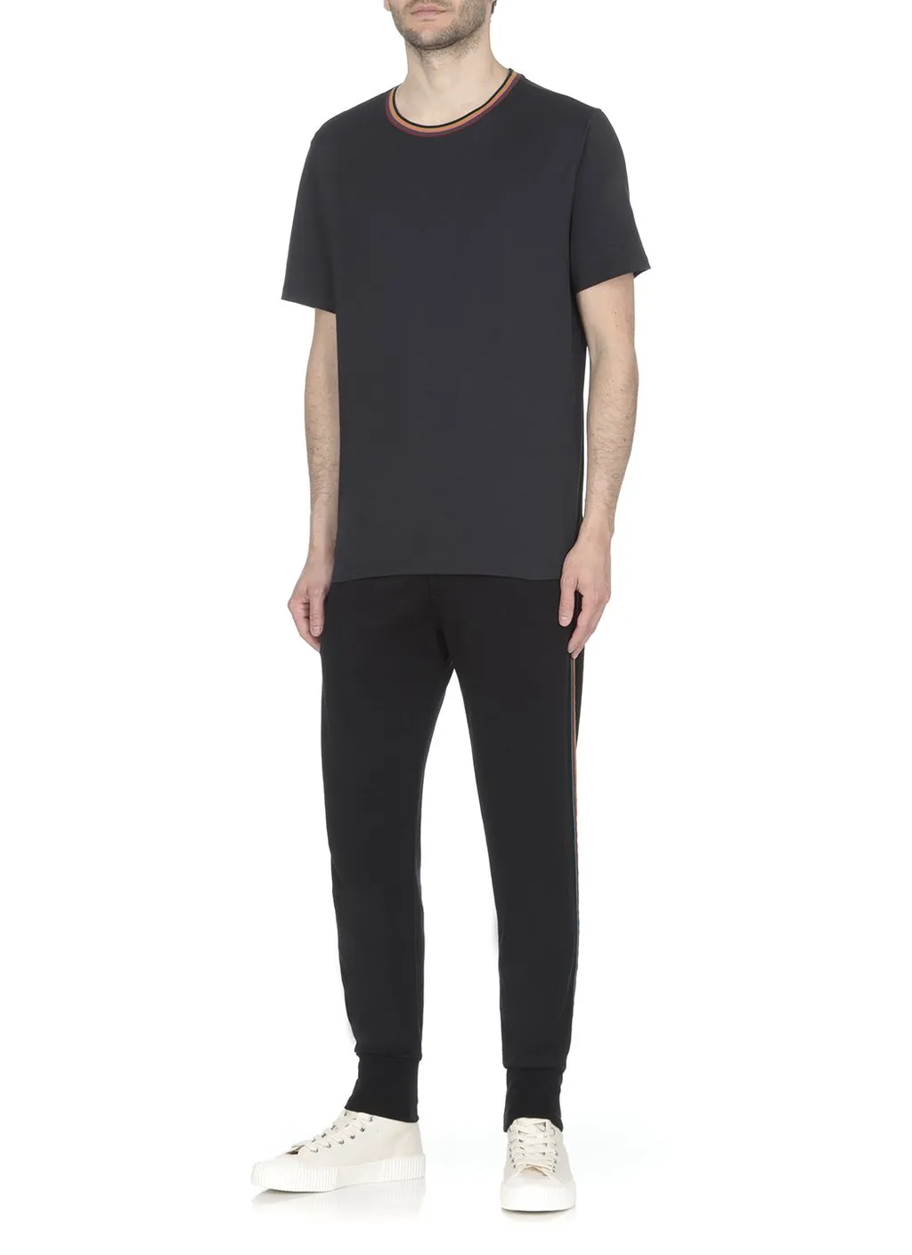 Paul Smith Stripe Detailed Drawstring Jogging Pants