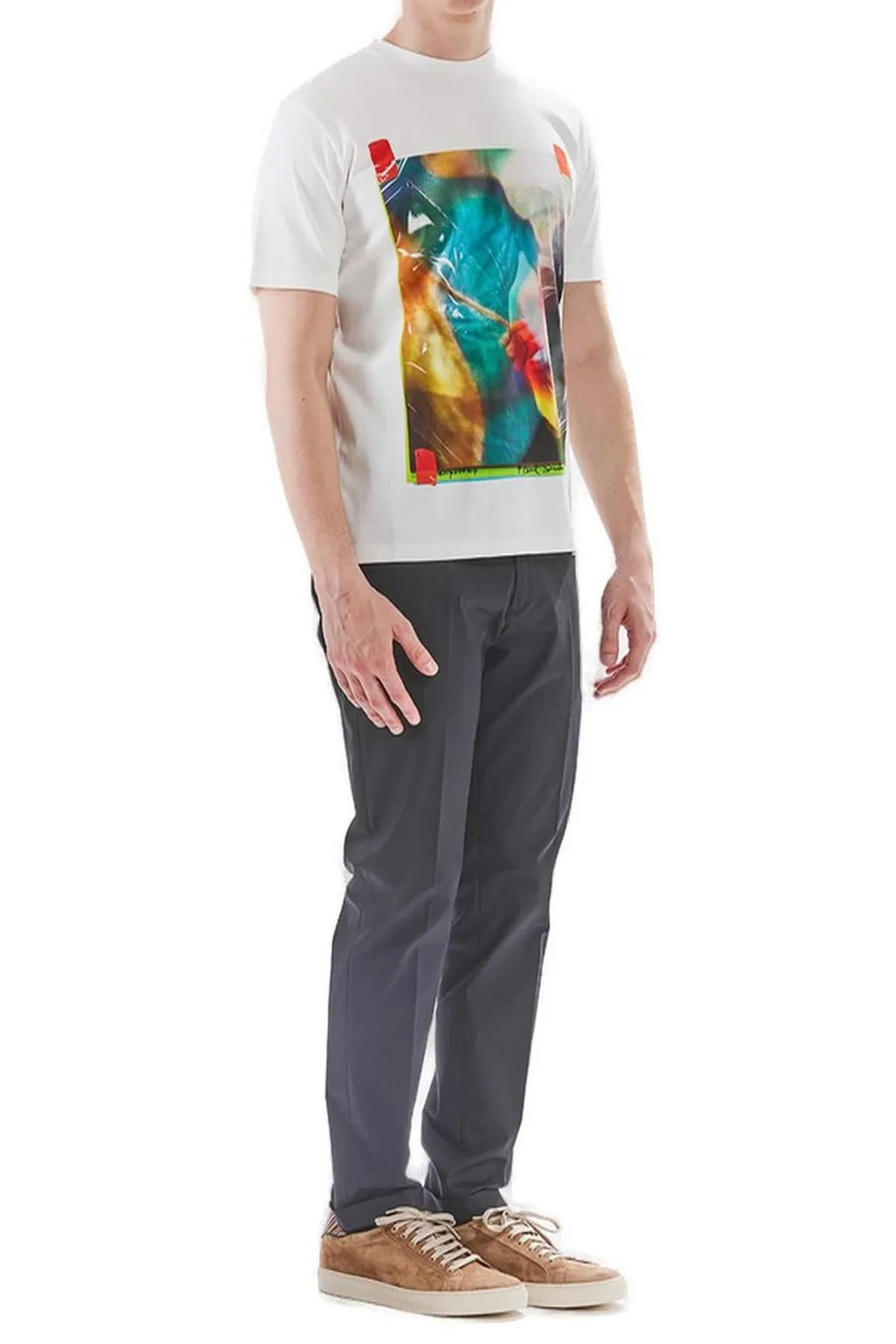 Paul Smith Pattern-Printed Crewneck T-Shirt
