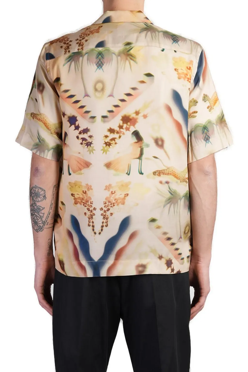 Paul Smith Lumiere Printed Short-Sleeve Shirt