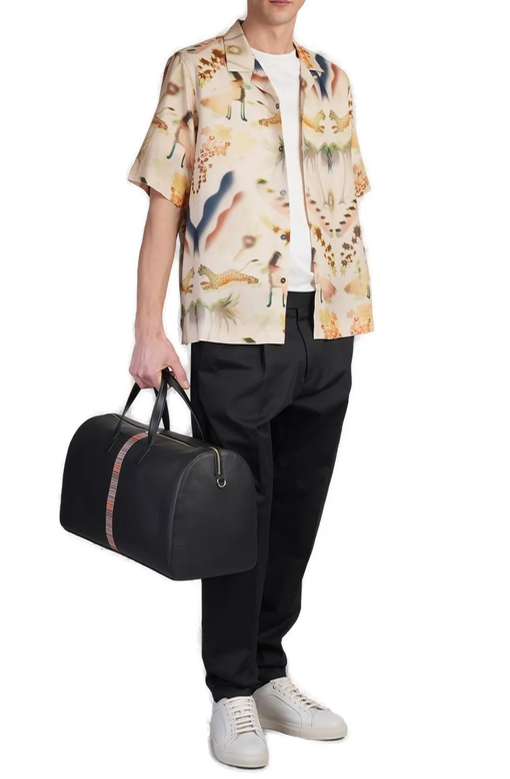 Paul Smith Lumiere Printed Short-Sleeve Shirt