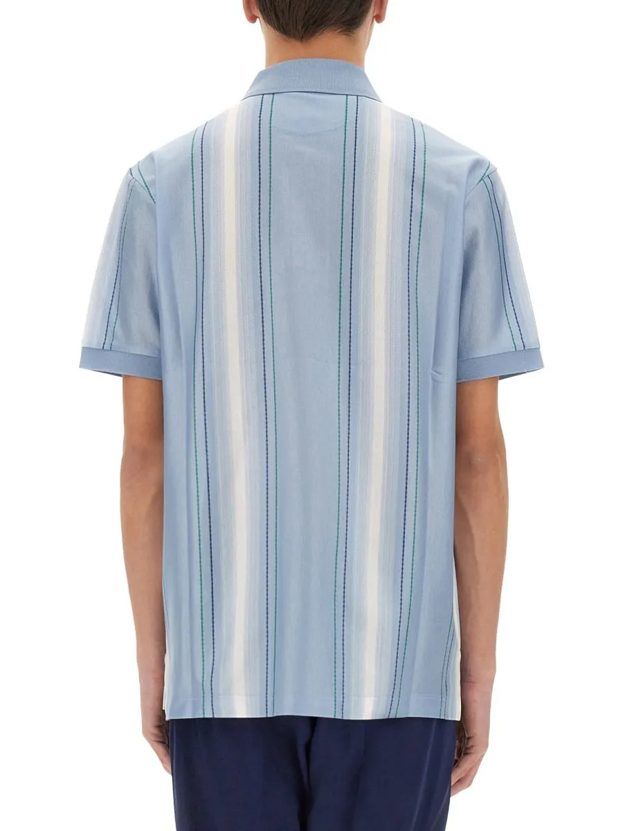 Paul Smith Short Sleeved Striped Polo Shirt