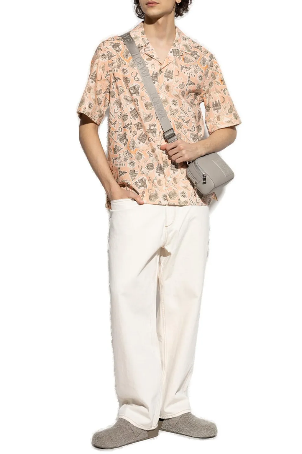 Paul Smith Souvenir Printed Short-Sleeved Shirt