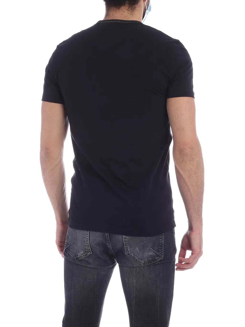 Paul Smith Logo Patch Crewneck T-Shirt