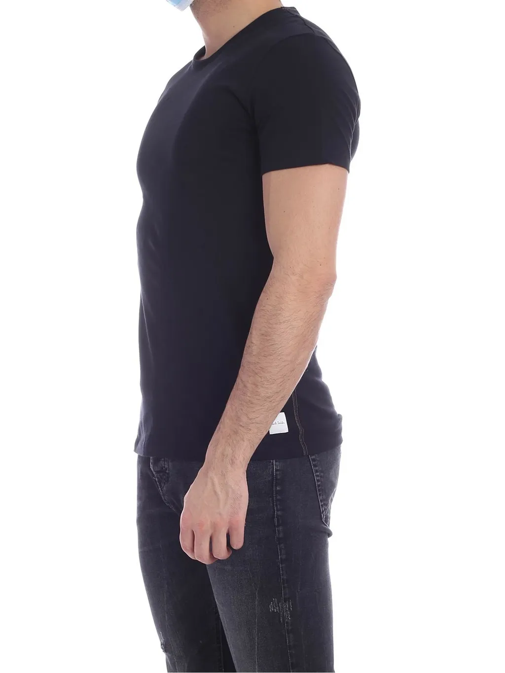 Paul Smith Logo Patch Crewneck T-Shirt